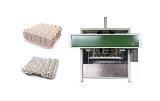 Máy làm trứng bột giấy tái chế 3000p / H với dây chuyền sấy tiêu thụ thấp