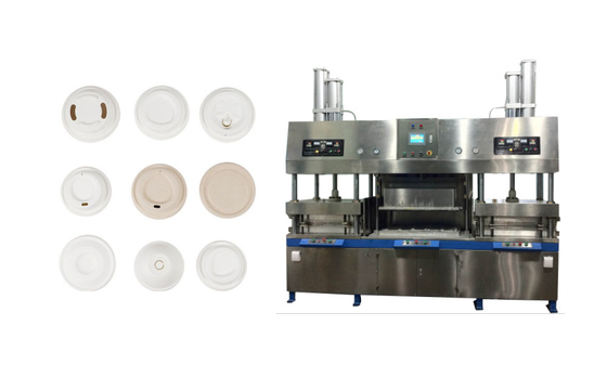 Pulp Molding Thiết bị nắp cốc dùng một lần