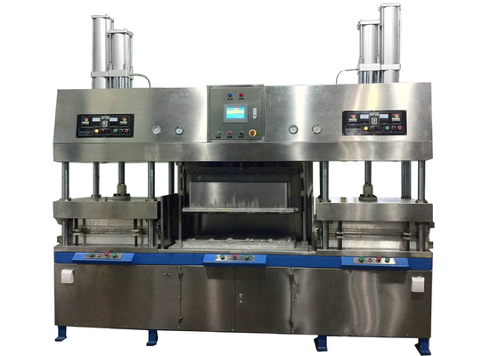 Máy ép bột giấy điều khiển PLC để sản xuất hộp cơm vỏ sò