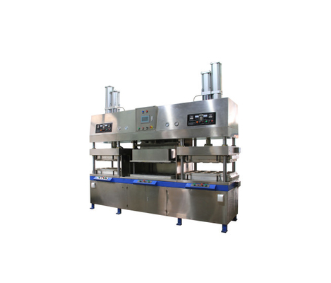 Máy đóng gói ép nóng bằng thép không gỉ với hệ thống điều khiển PLC