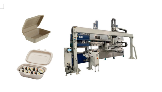 Máy đúc bột giấy hiệu quả Công suất 4000-6000Pcs / giờ Hệ thống điều khiển PLC