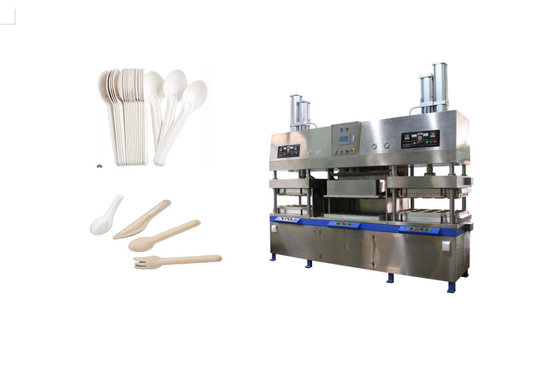 Thiết bị thìa thực phẩm đúc bột giấy có thể phân hủy sinh học