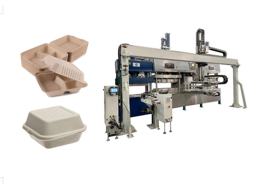 Thiết bị đúc bột giấy đựng thực phẩm có thể phân hủy sinh học Takeaway