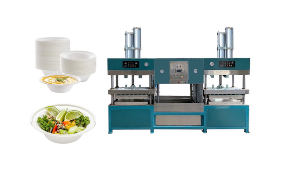 Pulp Moulding Máy làm hộp vỏ sò dùng một lần