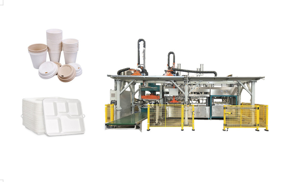 Máy đúc bột giấy sáng tạo cho đồ dùng bàn đúc bột được chứng nhận ISO9001