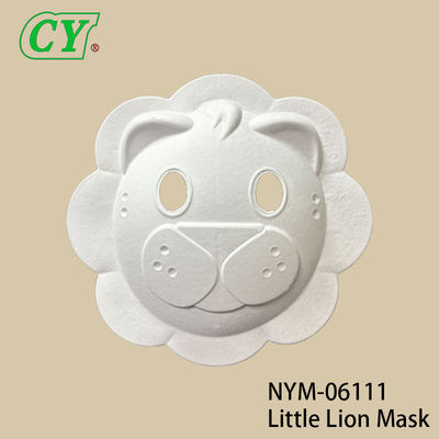 Mặt nạ động vật Halloween DIY màu trắng Chất đúc bột có ý thức về môi trường cho vẽ sáng tạo & Sơn xịt