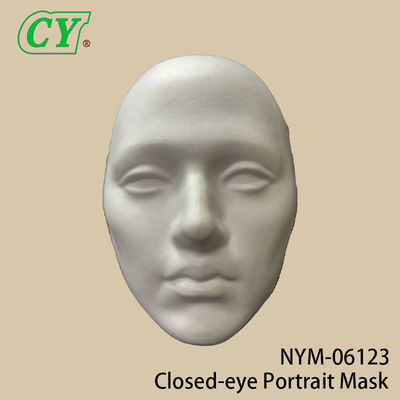 Mặt nạ giấy trắng tự làm toàn mặt cho tiệc, mặt nạ giấy có thể sơn để hóa trang Halloween