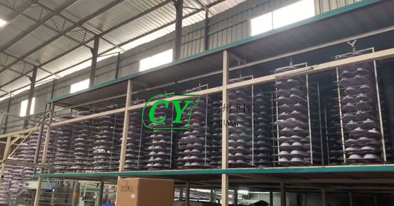 Máy sấy bột giấy kim loại nhiều lớp Máy sấy khay trứng Mức tiêu thụ thấp
